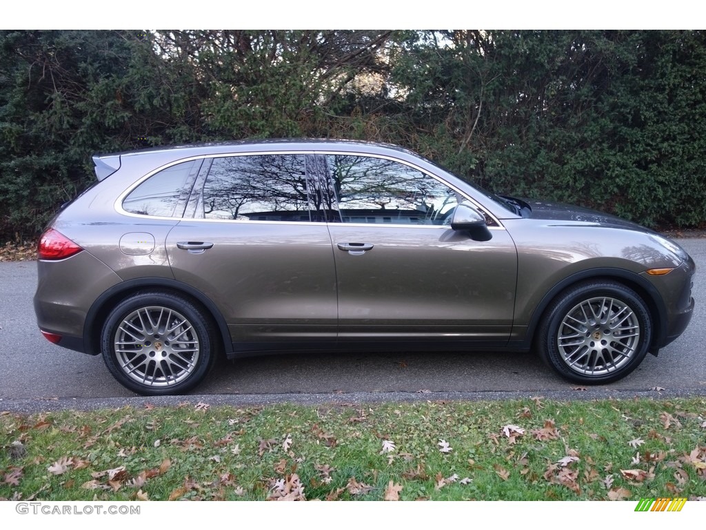 2014 Cayenne S - Umber Metallic / Black photo #7