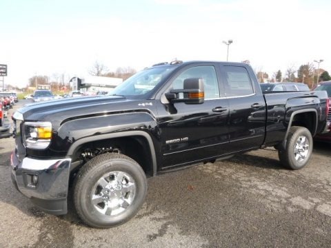 2017 GMC Sierra 2500HD SLE Double Cab 4x4 Data, Info and Specs