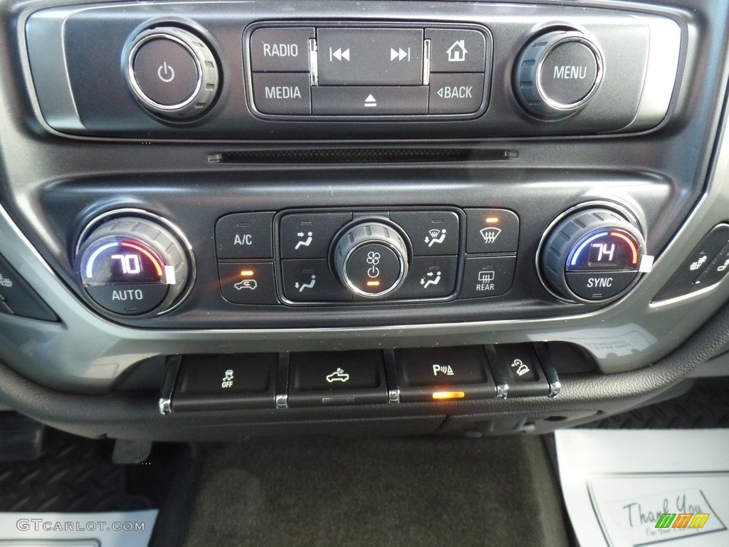 2017 Chevrolet Silverado 1500 LT Double Cab 4x4 Controls Photo #117232153