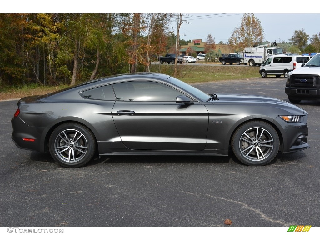 2016 Mustang GT Coupe - Magnetic Metallic / Ebony photo #2