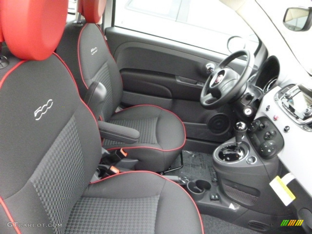 2017 Fiat 500 Pop Front Seat Photo #117233362