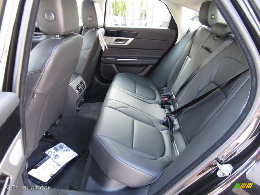 Jet Interior 2017 Jaguar XF 35t Premium Photo #117233476