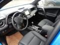 Black 2017 Toyota RAV4 SE AWD Interior Color