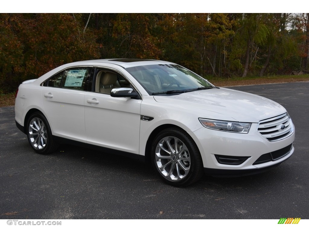 White Platinum Ford Taurus