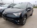 2017 Galactic Aqua Mica Toyota RAV4 XLE AWD  photo #1