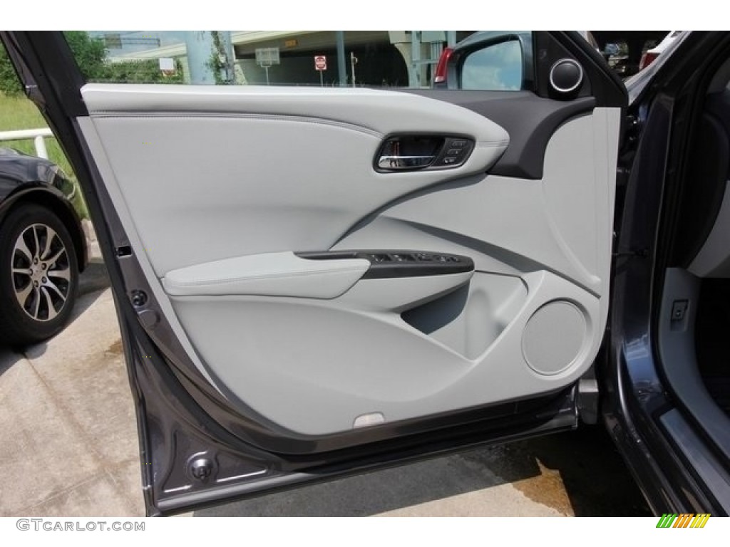 2017 Acura RDX Advance AWD Graystone Door Panel Photo #117234574