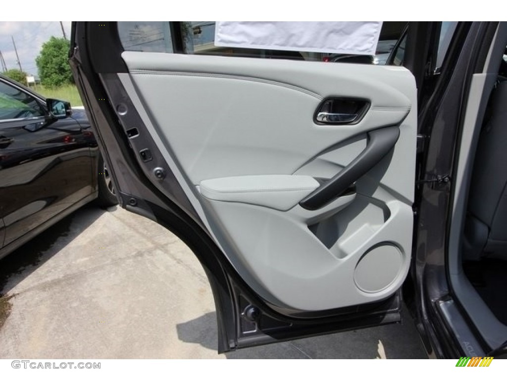 2017 Acura RDX Advance AWD Graystone Door Panel Photo #117234607