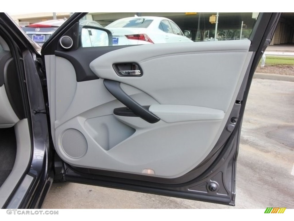 2017 Acura RDX Advance AWD Graystone Door Panel Photo #117234715