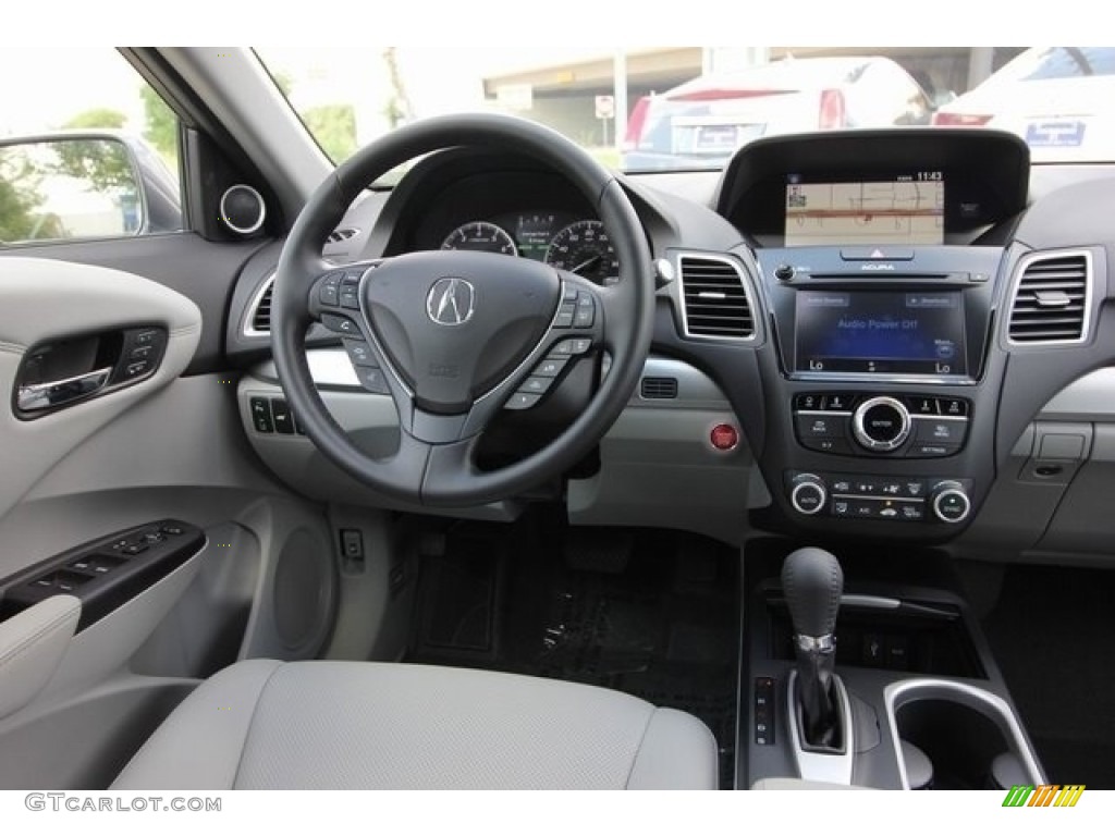 2017 Acura RDX Advance AWD Graystone Dashboard Photo #117234769