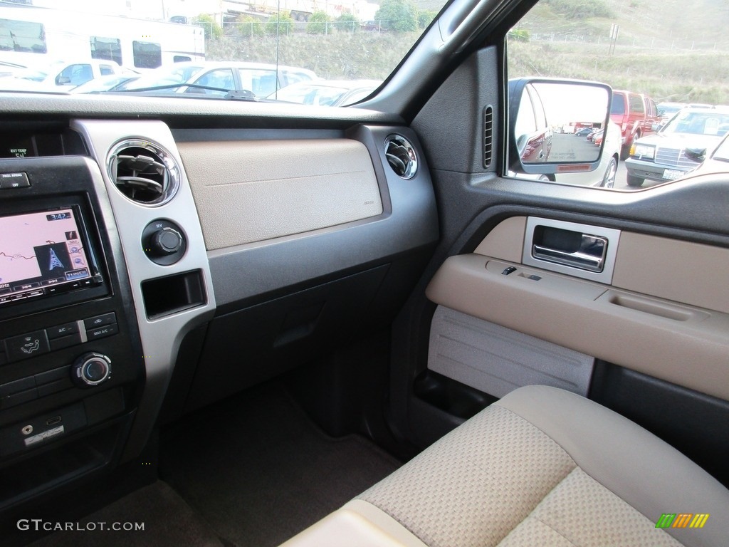 2010 F150 XLT SuperCrew - Royal Red Metallic / Tan photo #16