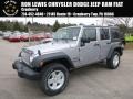2017 Billet Silver Metallic Jeep Wrangler Unlimited Sport 4x4  photo #1