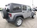 2017 Billet Silver Metallic Jeep Wrangler Unlimited Sport 4x4  photo #7