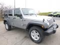 2017 Billet Silver Metallic Jeep Wrangler Unlimited Sport 4x4  photo #11
