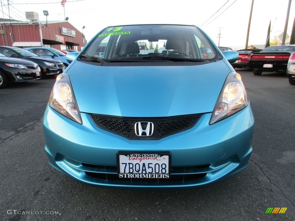 2013 Fit  - Blue Raspberry Metallic / Gray photo #2