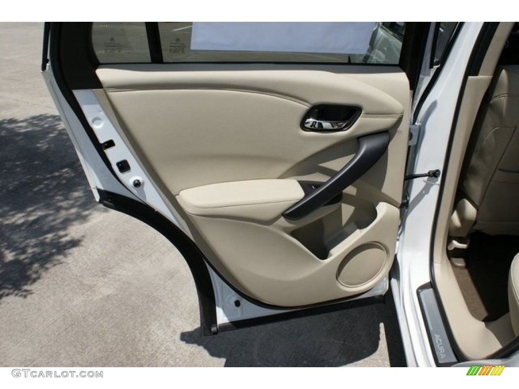 2017 Acura RDX Advance AWD Parchment Door Panel Photo #117235474