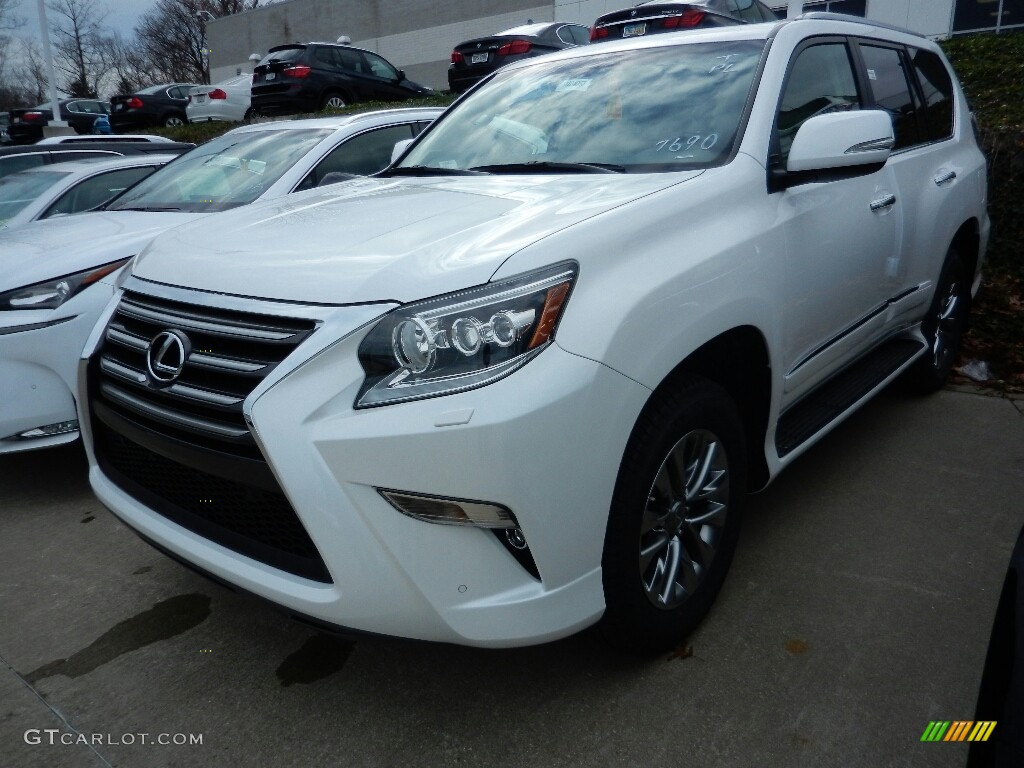 Starfire Pearl 2017 Lexus GX 460 Luxury Exterior Photo #117235559