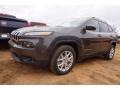 Granite Crystal Metallic 2017 Jeep Cherokee Latitude Exterior