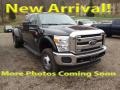 Shadow Black 2016 Ford F350 Super Duty XLT Crew Cab 4x4 DRW