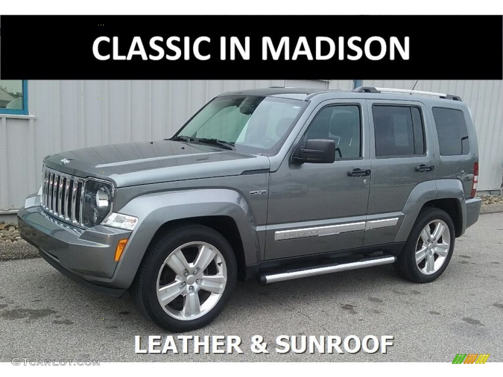 2012 Liberty Jet 4x4 - Mineral Gray Metallic / Dark Slate Gray photo #1