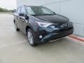 2017 Galactic Aqua Mica Toyota RAV4 Platinum  photo #1