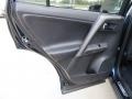 Black 2017 Toyota RAV4 Platinum Door Panel