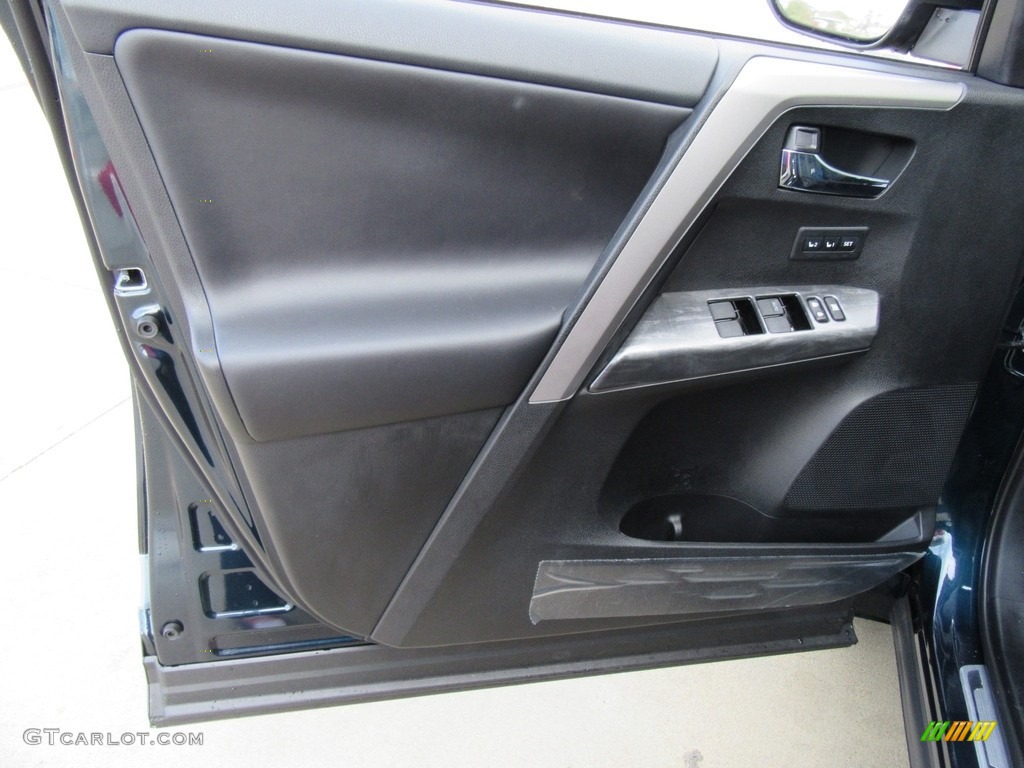 2017 Toyota RAV4 Platinum Black Door Panel Photo #117239134