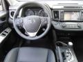 Black 2017 Toyota RAV4 Platinum Dashboard