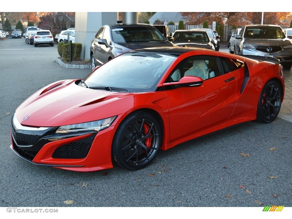 Curva Red 2017 Acura NSX Standard NSX Model Exterior Photo #117239563