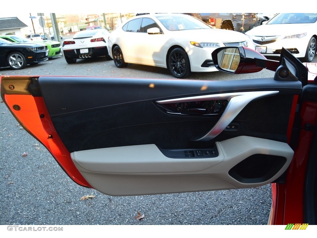 2017 Acura NSX Standard NSX Model Orchid Door Panel Photo #117239605