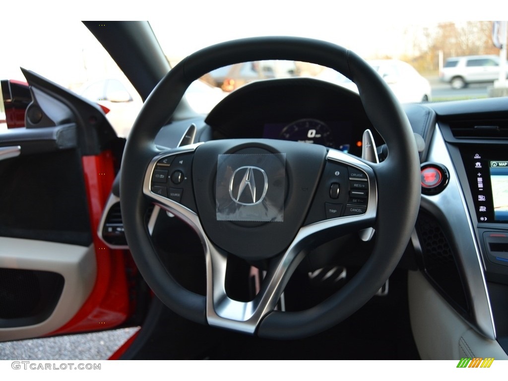2017 Acura NSX Standard NSX Model Orchid Steering Wheel Photo #117239780