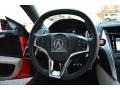 2017 Acura NSX Orchid Interior Steering Wheel Photo
