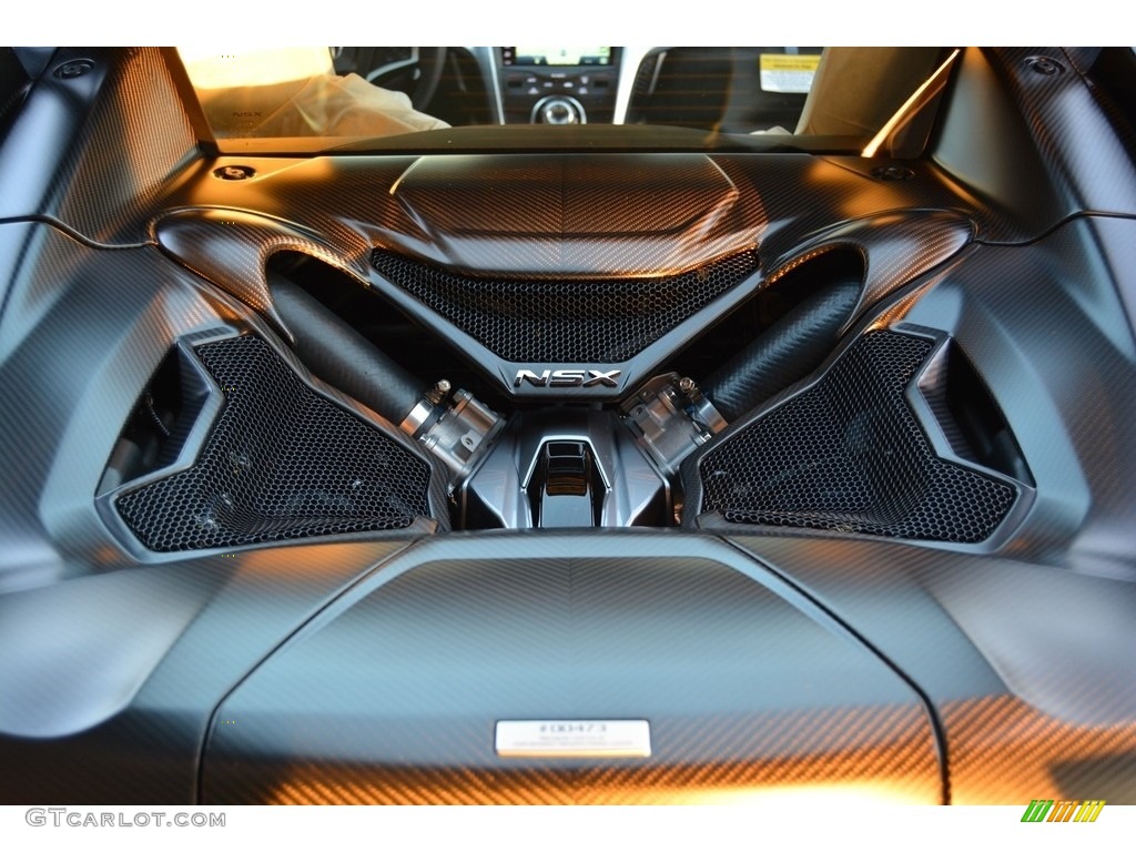 2017 Acura NSX Standard NSX Model 3.5 Liter Twin-Turbocharged DOHC 24-Valve VTC V6 Gasoline/Electric Hybrid Engine Photo #117239875