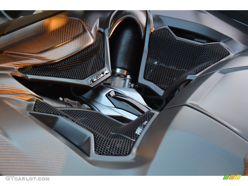 2017 Acura NSX Standard NSX Model 3.5 Liter Twin-Turbocharged DOHC 24-Valve VTC V6 Gasoline/Electric Hybrid Engine Photo #117239911
