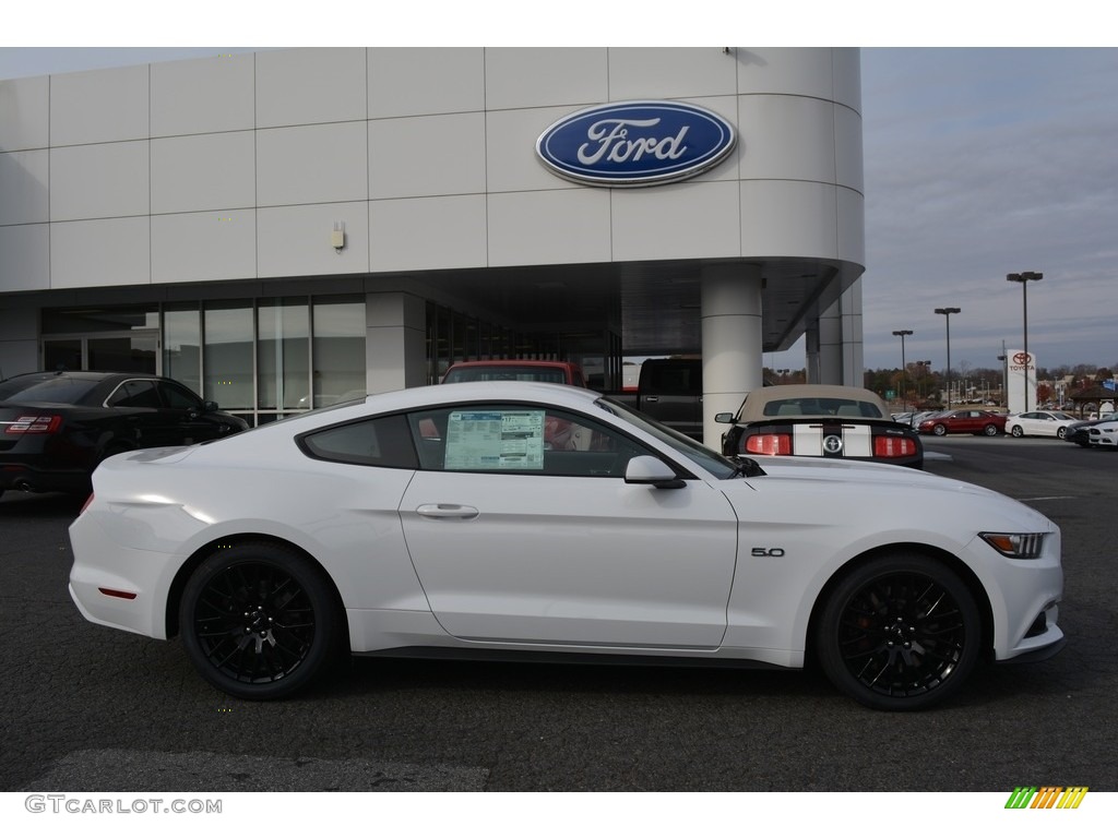 2017 Mustang GT Coupe - Oxford White / Ebony photo #2