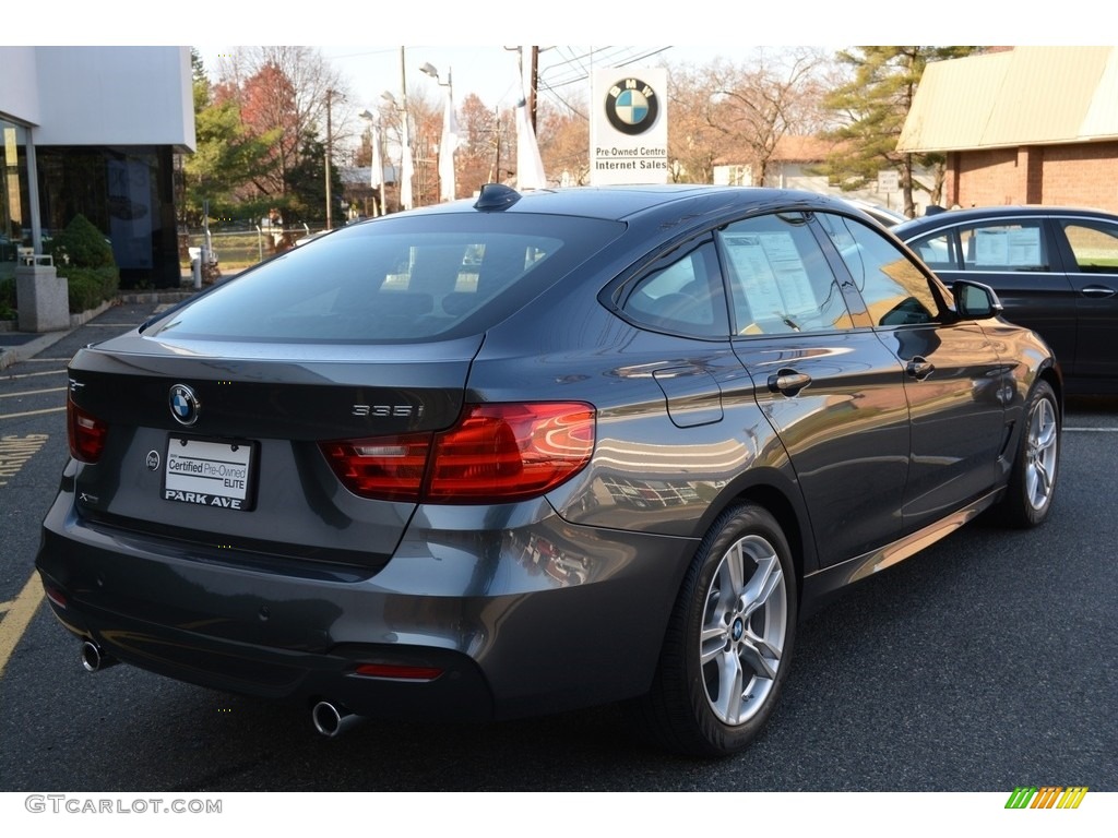 2016 3 Series 335i xDrive Gran Turismo - Mineral Grey Metallic / Black photo #3