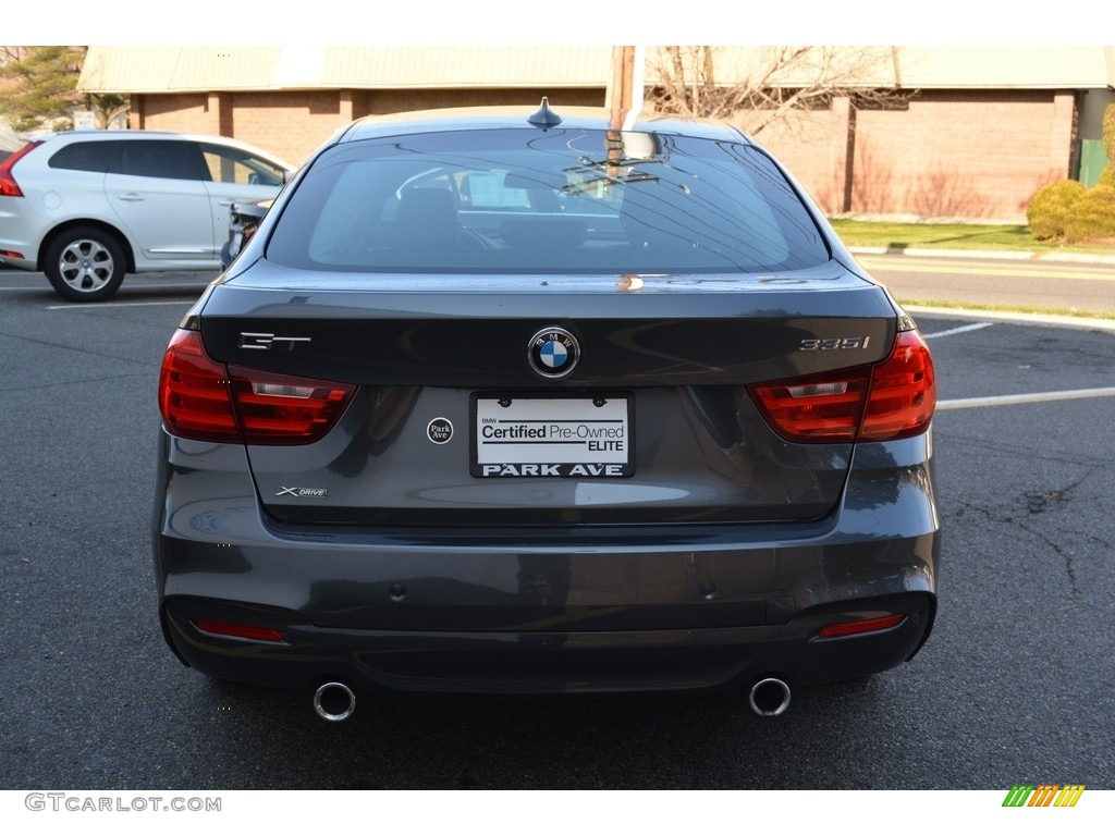 2016 3 Series 335i xDrive Gran Turismo - Mineral Grey Metallic / Black photo #4