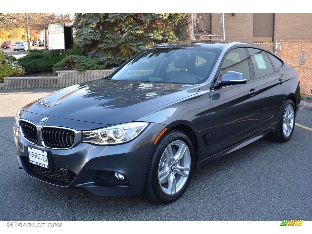 2016 3 Series 335i xDrive Gran Turismo - Mineral Grey Metallic / Black photo #6