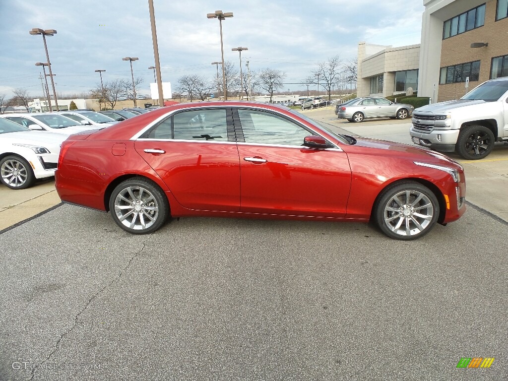 Red Obsession Tintcoat 2017 Cadillac CTS Luxury AWD Exterior Photo #117243202