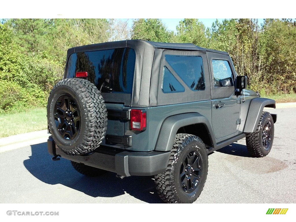 2017 Wrangler Sport 4x4 - Rhino / Black photo #6
