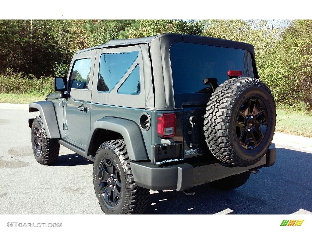 2017 Wrangler Sport 4x4 - Rhino / Black photo #8