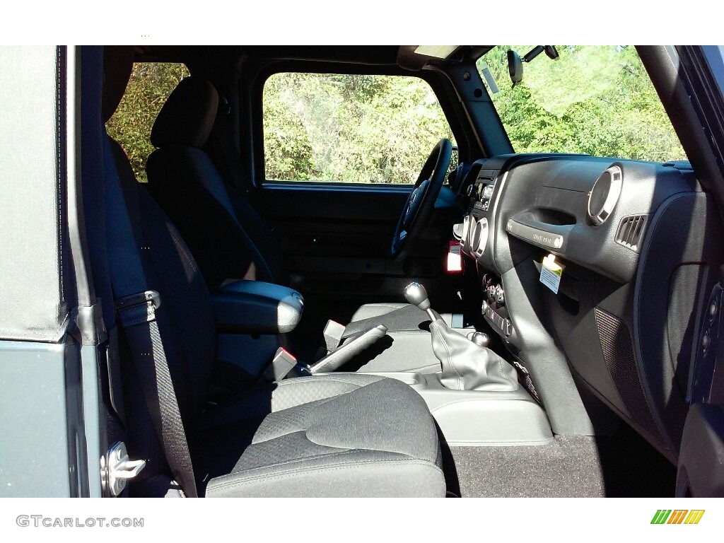 2017 Wrangler Sport 4x4 - Rhino / Black photo #13