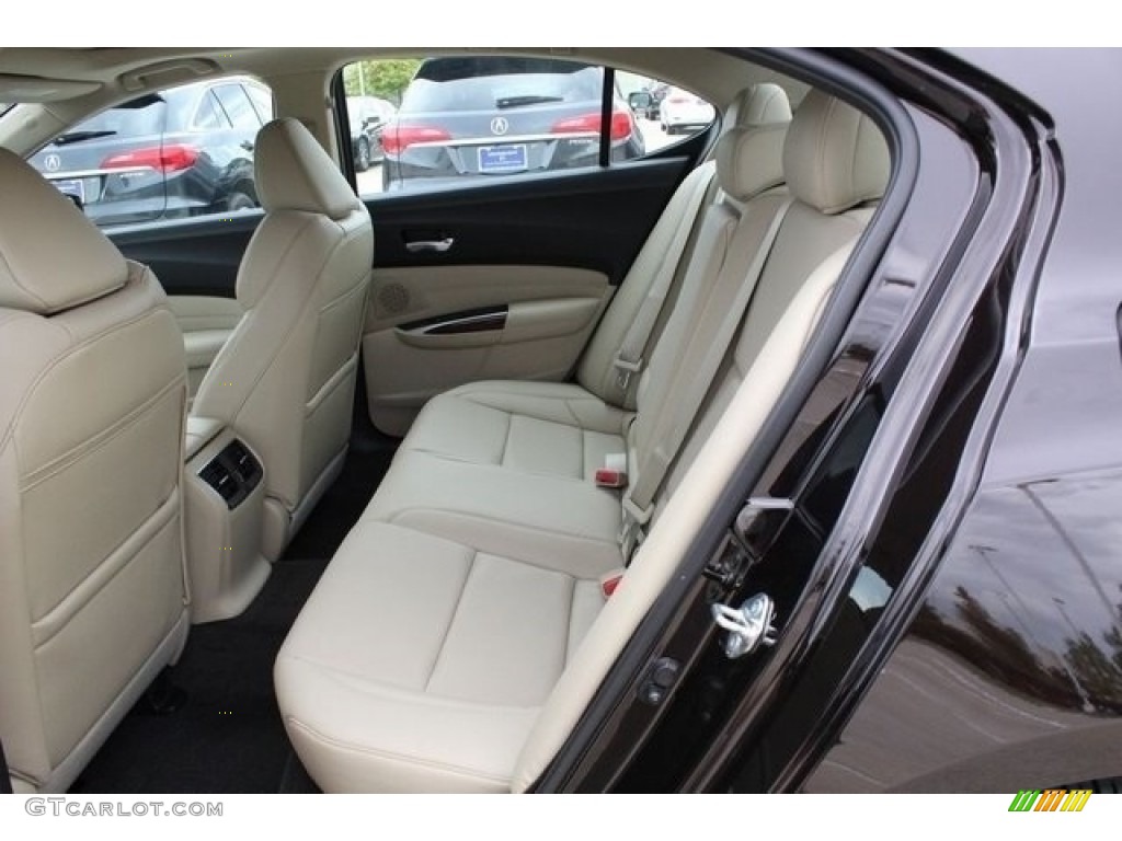 2017 TLX Sedan - Crystal Black Pearl / Parchment photo #14