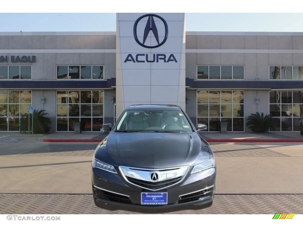 2017 TLX Sedan - Modern Steel Metallic / Ebony photo #2