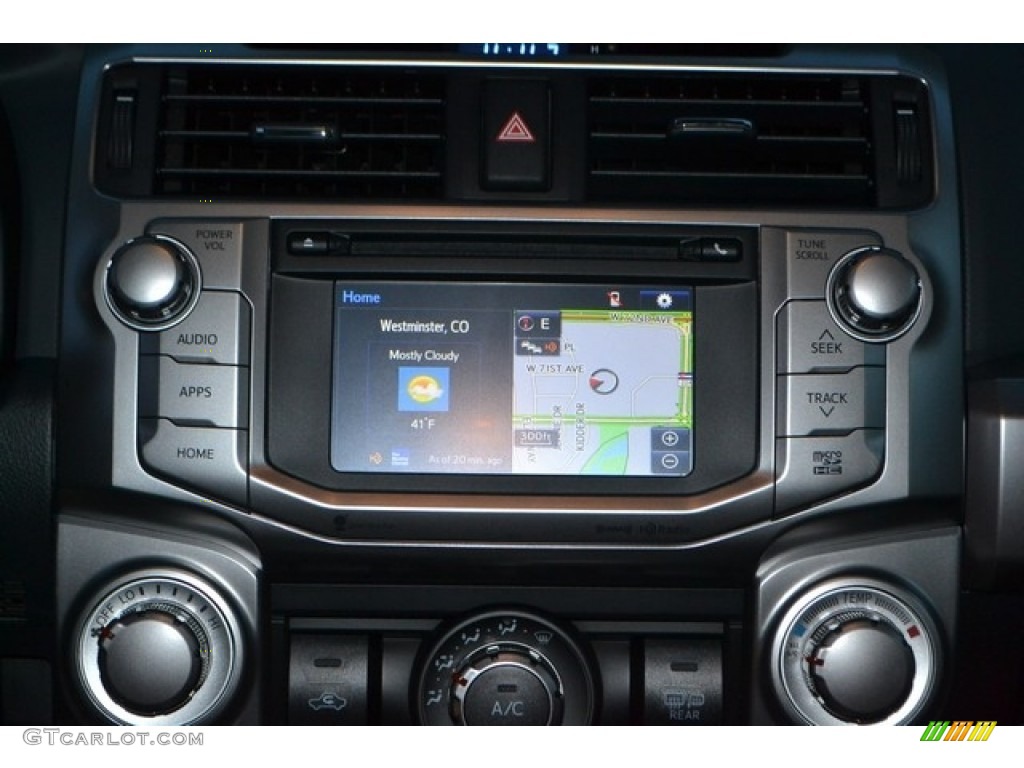 2016 4Runner SR5 4x4 - Midnight Black Metallic / Black photo #6