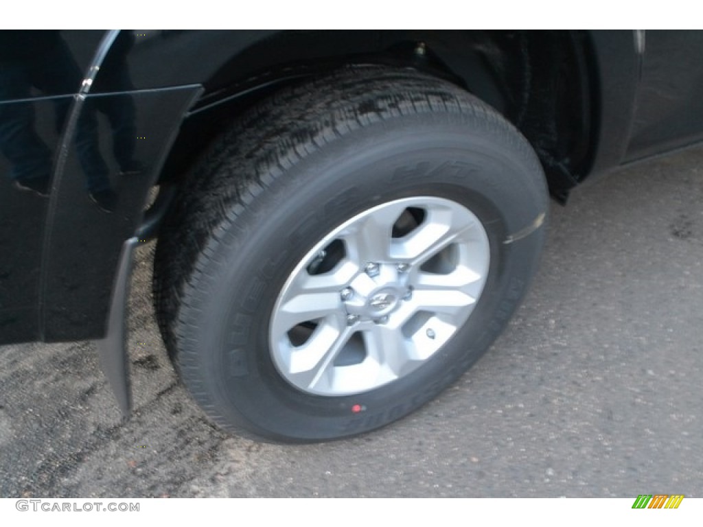 2016 4Runner SR5 4x4 - Midnight Black Metallic / Black photo #9