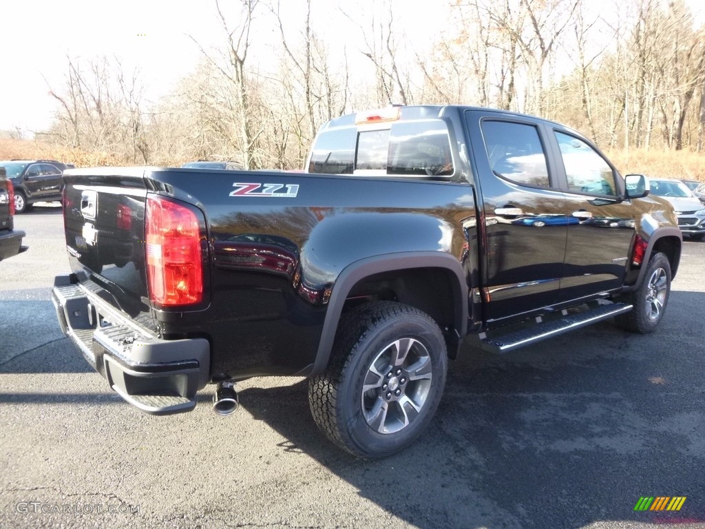 Black 2017 Chevrolet Colorado Z71 Crew Cab 4x4 Exterior Photo #117248473