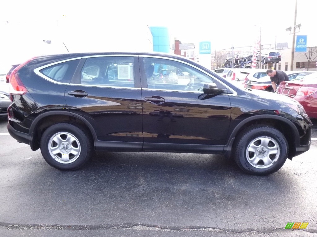 2014 CR-V LX AWD - Crystal Black Pearl / Black photo #2