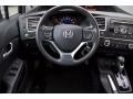 2014 Crystal Black Pearl Honda Civic LX Sedan  photo #5