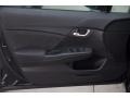 2014 Crystal Black Pearl Honda Civic LX Sedan  photo #20