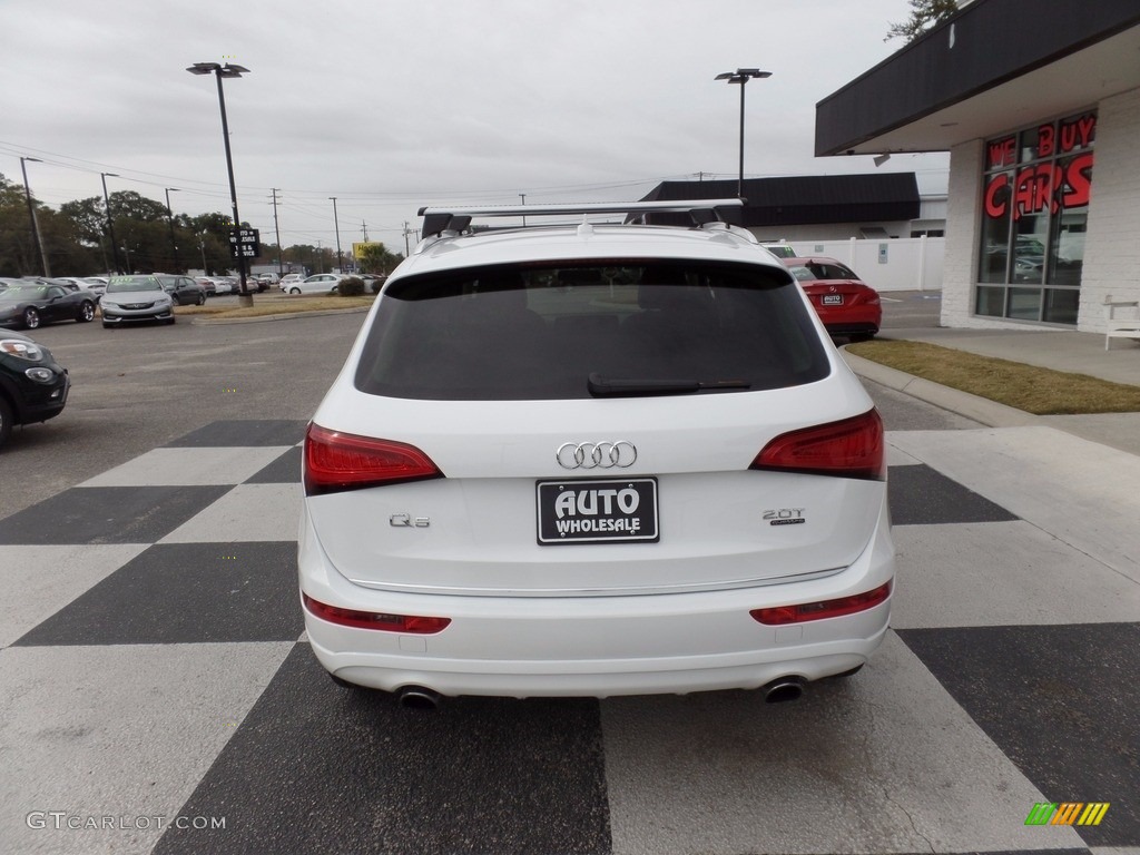 2016 Q5 2.0 TFSI Premium quattro - Glacier White Metallic / Pistachio Beige photo #4